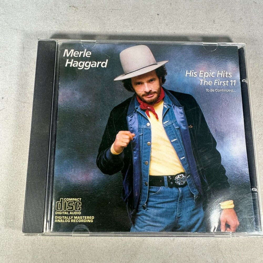 Merle Haggard - His Epic Hits: The First 11 To Be Continued... CD